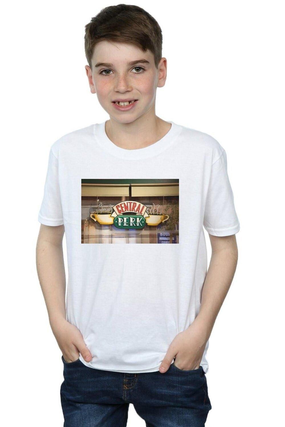 

Футболка Central Perk с фотографией Friends, белый