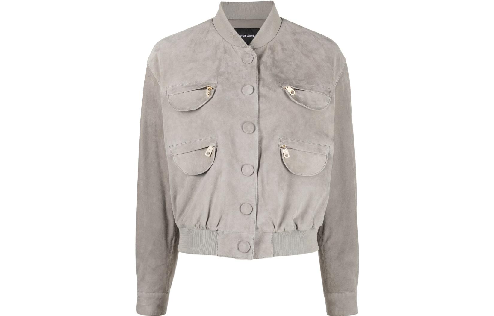 

Куртка женская светло-серая EMPORIO ARMANI, Серый, Куртка женская светло-серая EMPORIO ARMANI