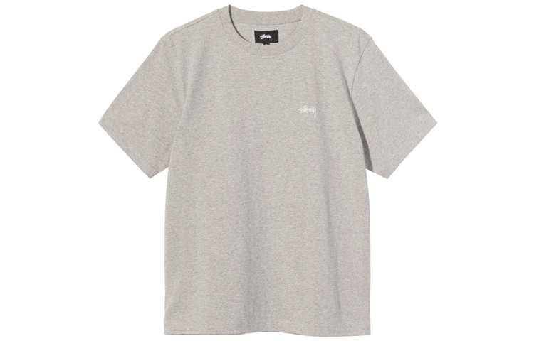 Овердайд футболка с коротким рукавом Stussy, бежево-желтая — фото 2