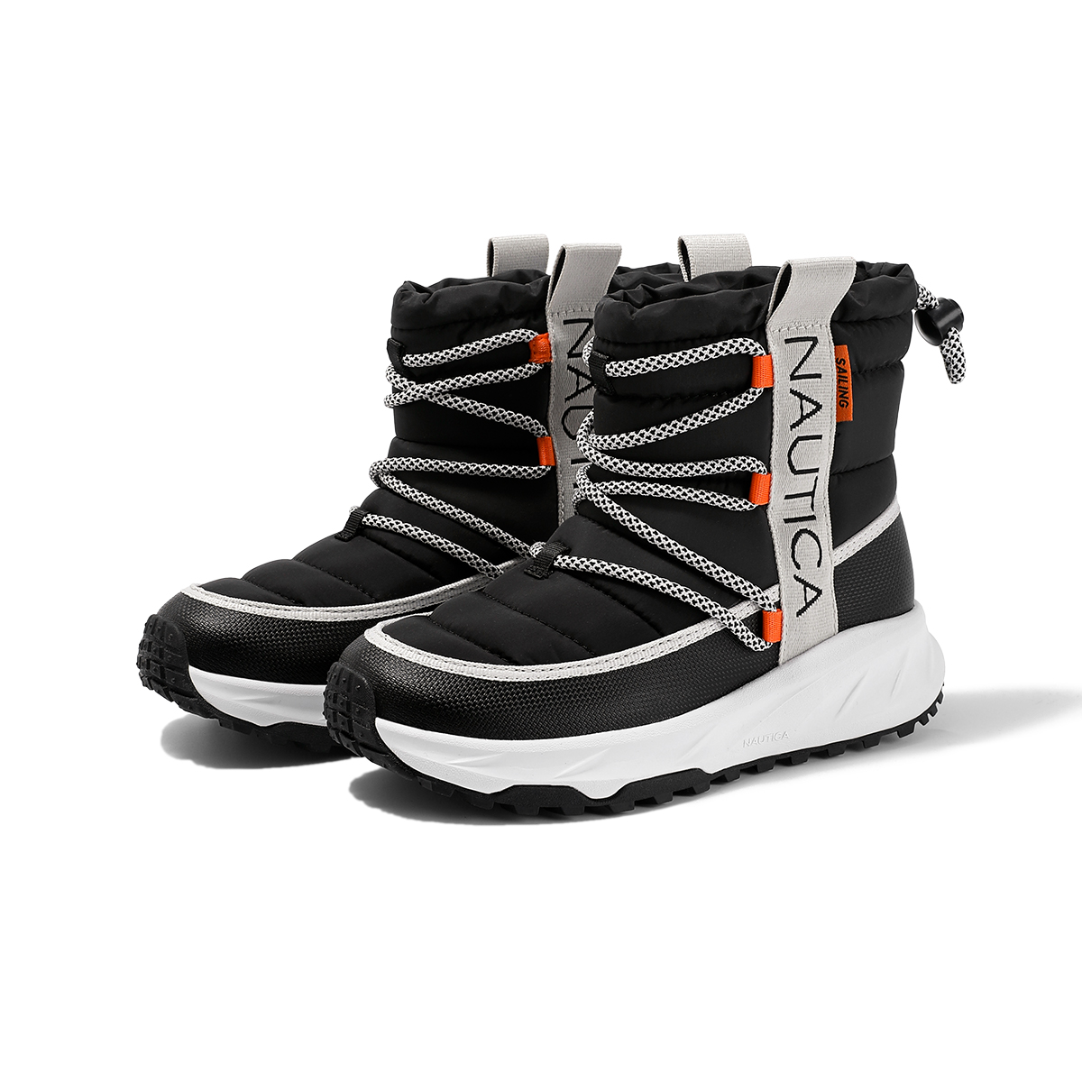 NAUTICA Ботинки High top Kids' Snow Boots Black Teenagers — фото 3