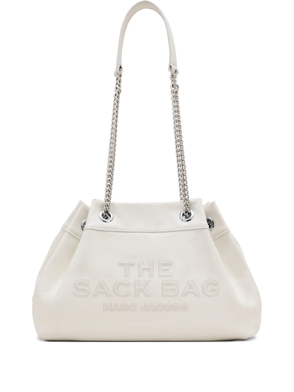 

Сумка Leather Chain Sack MARC JACOBS, белый
