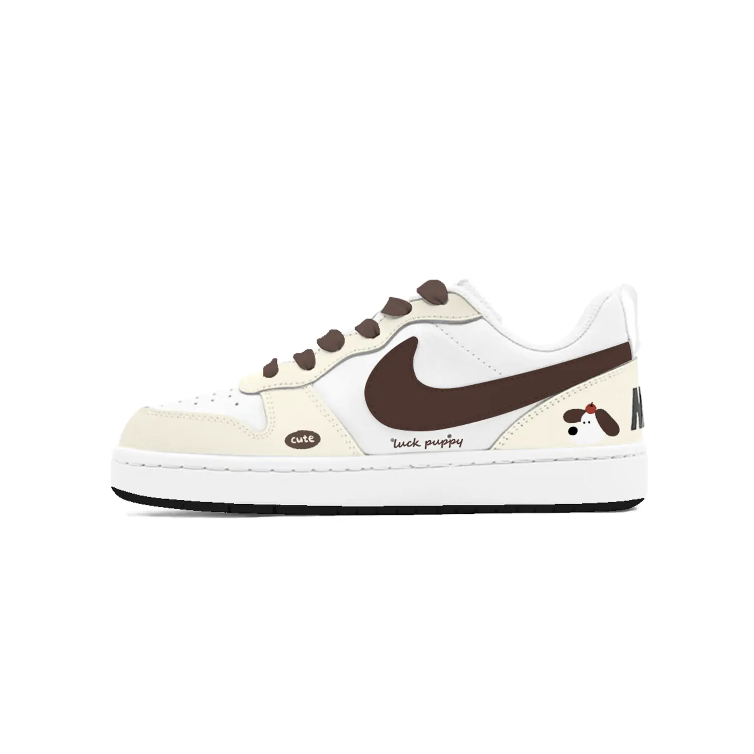 

Nike Court Borough дышащие низкие скейтборд кроссовки White детские