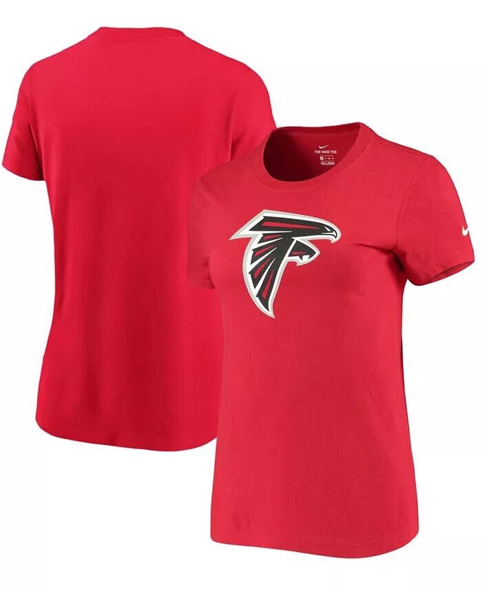 

Красная женская футболка с логотипом Atlanta Falcons Essential Nike