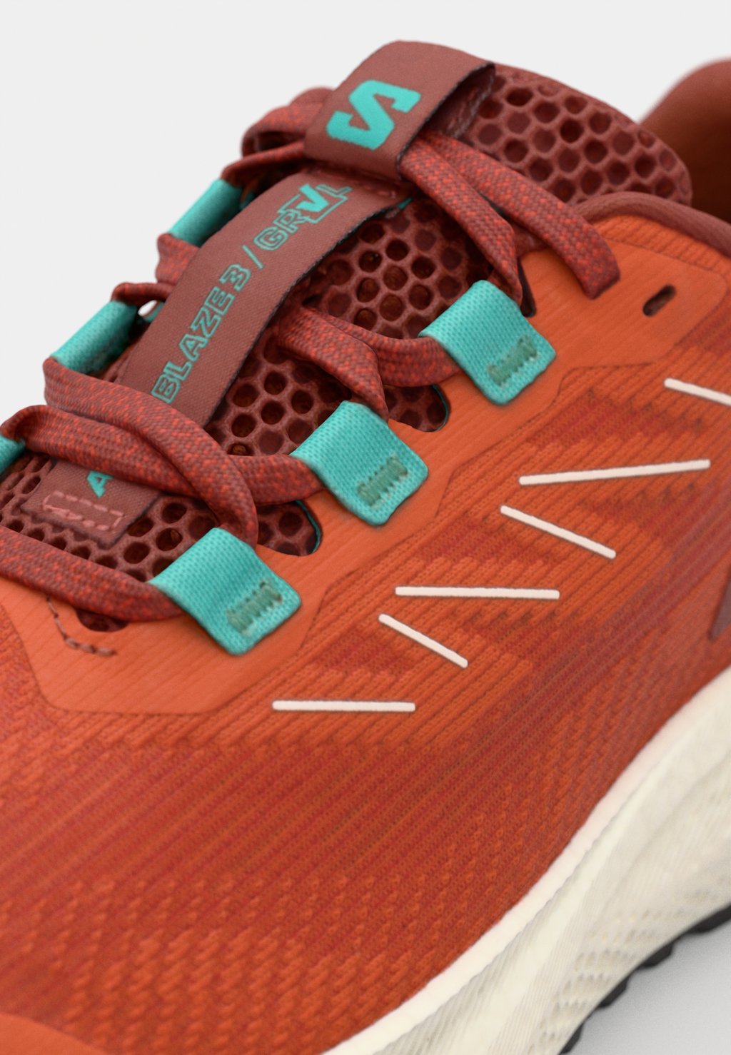 Кроссовки для бега AERO BLAZE 3 GRVL Salomon, красный — фото 3