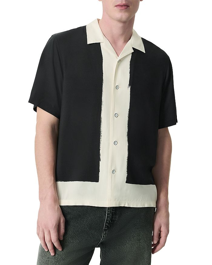 

Эвери Кэмп Рубашка Regular Fit rag & bone, синий