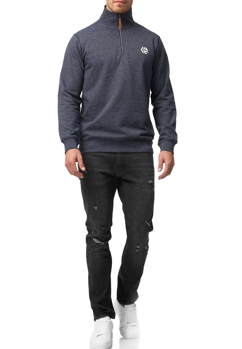

Толстовка CASPAR INDICODE JEANS, темно-синий