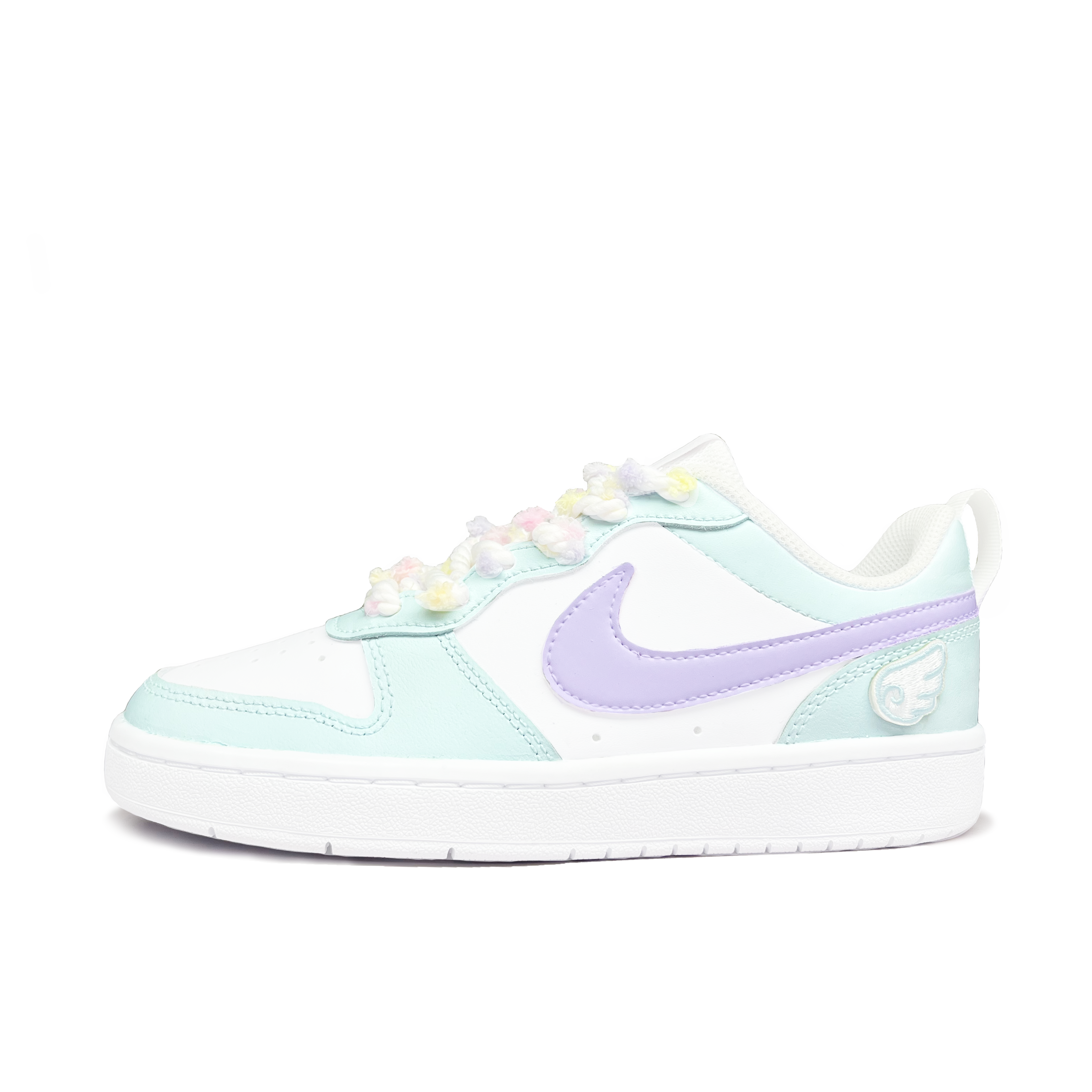 

Детские скейтерские кроссовки Court Borough для младших школьников Nike, Light Cyan