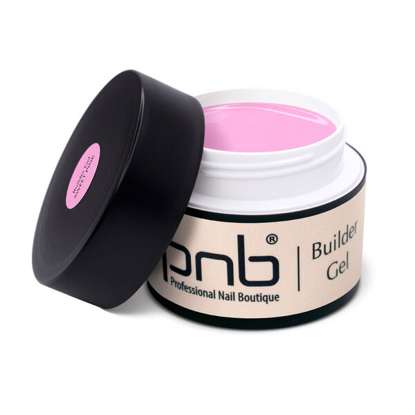 Гель для наращивания ногтей УФ/LED сладко-розовый, 50 мл Pnb Builder gel, цвет sweet pink — фото 3