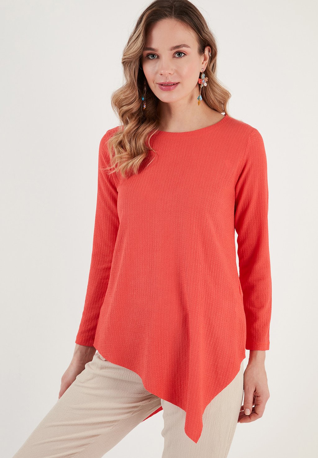 

Блуза REGULAR FIT LELA, коралловый