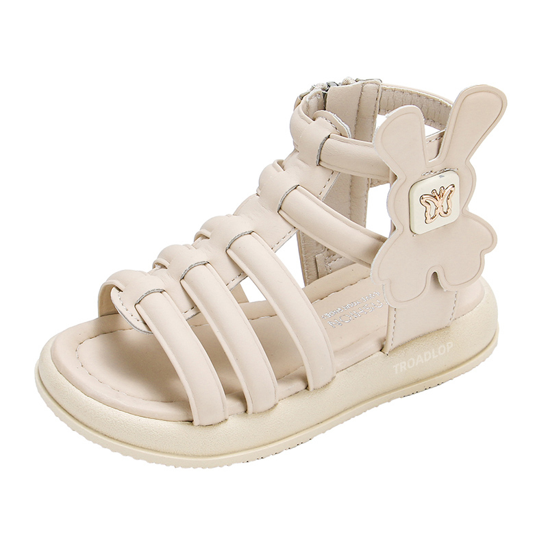 

Противоскользящие износостойкие детские сандалии для детей TROADLOP, экрю