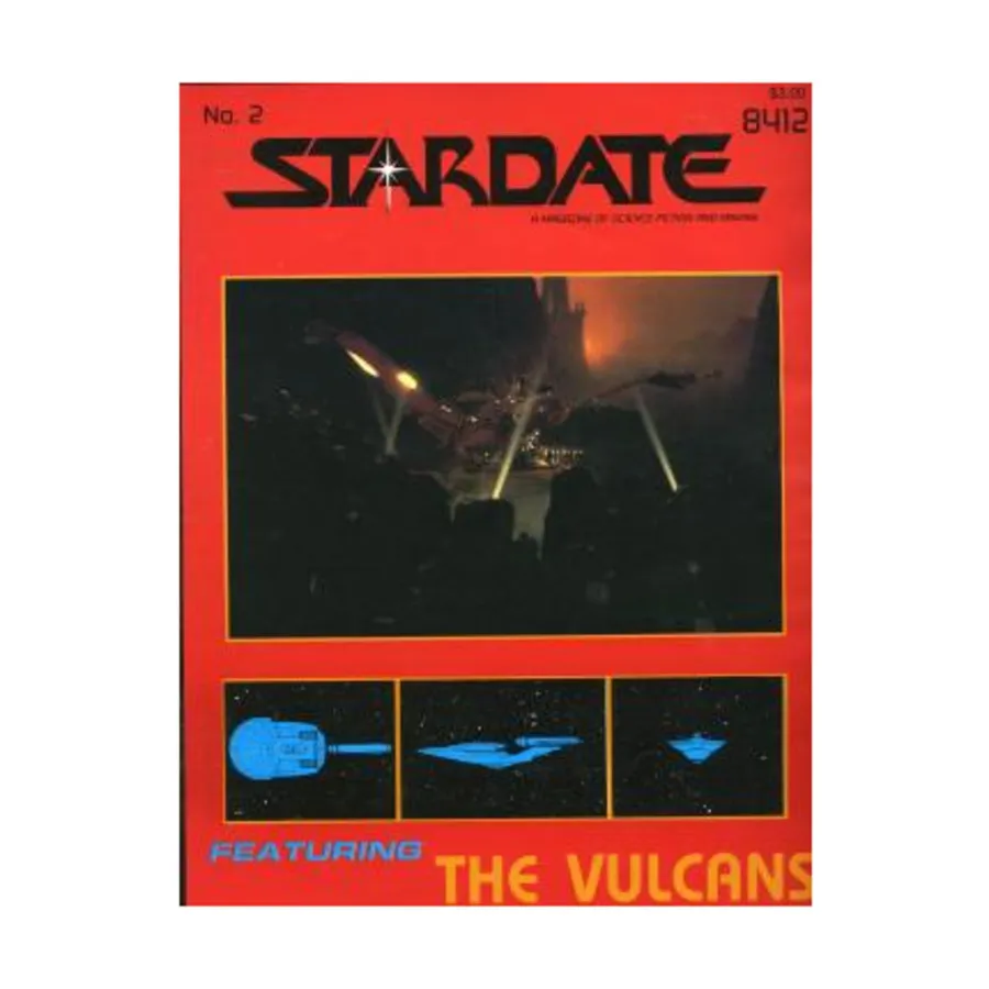 

Журнал #2 "The Vulcans, Deneva Deception", Stardate Magazine