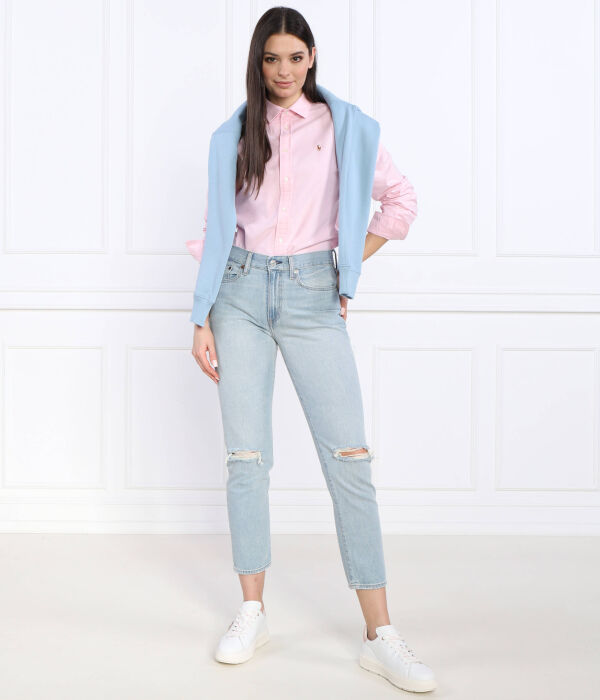 Рубашка Polo Ralph Lauren Harper, розовый — фото 2