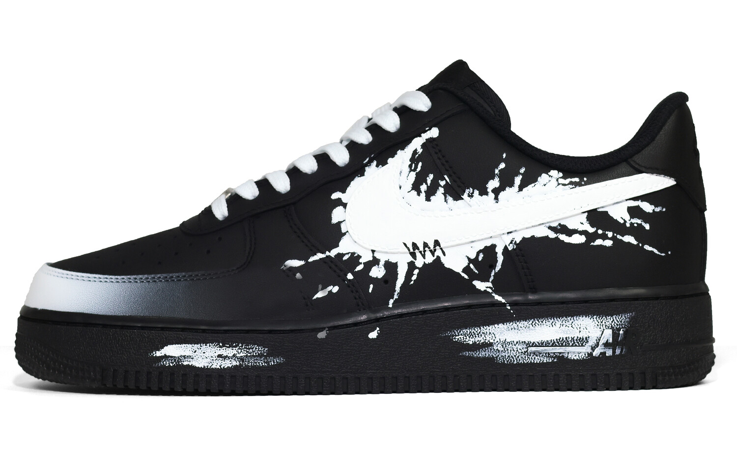 

Кроссовки Air Force 1 для скейтбординга, унисекс, низкие, черный/белый Nike