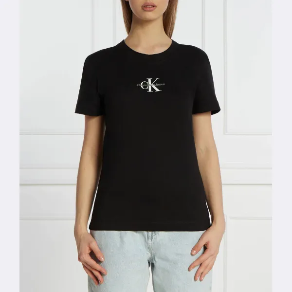 

Облегающая футболка Calvin Klein, черный
