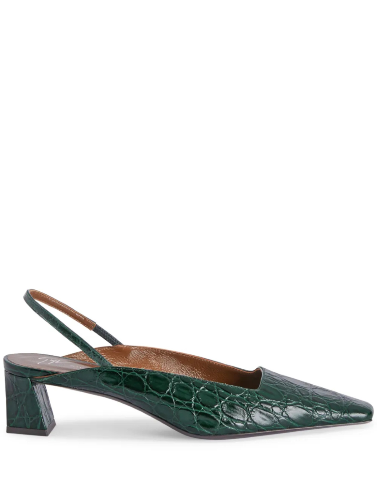 Giuseppe Zanotti туфли Brendha 45, зеленый