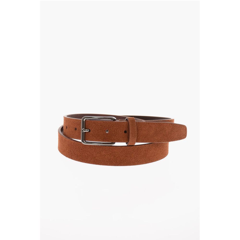 

CC COLLECTION Двусторонний замшевый ремень 30 мм Corneliani, Brown