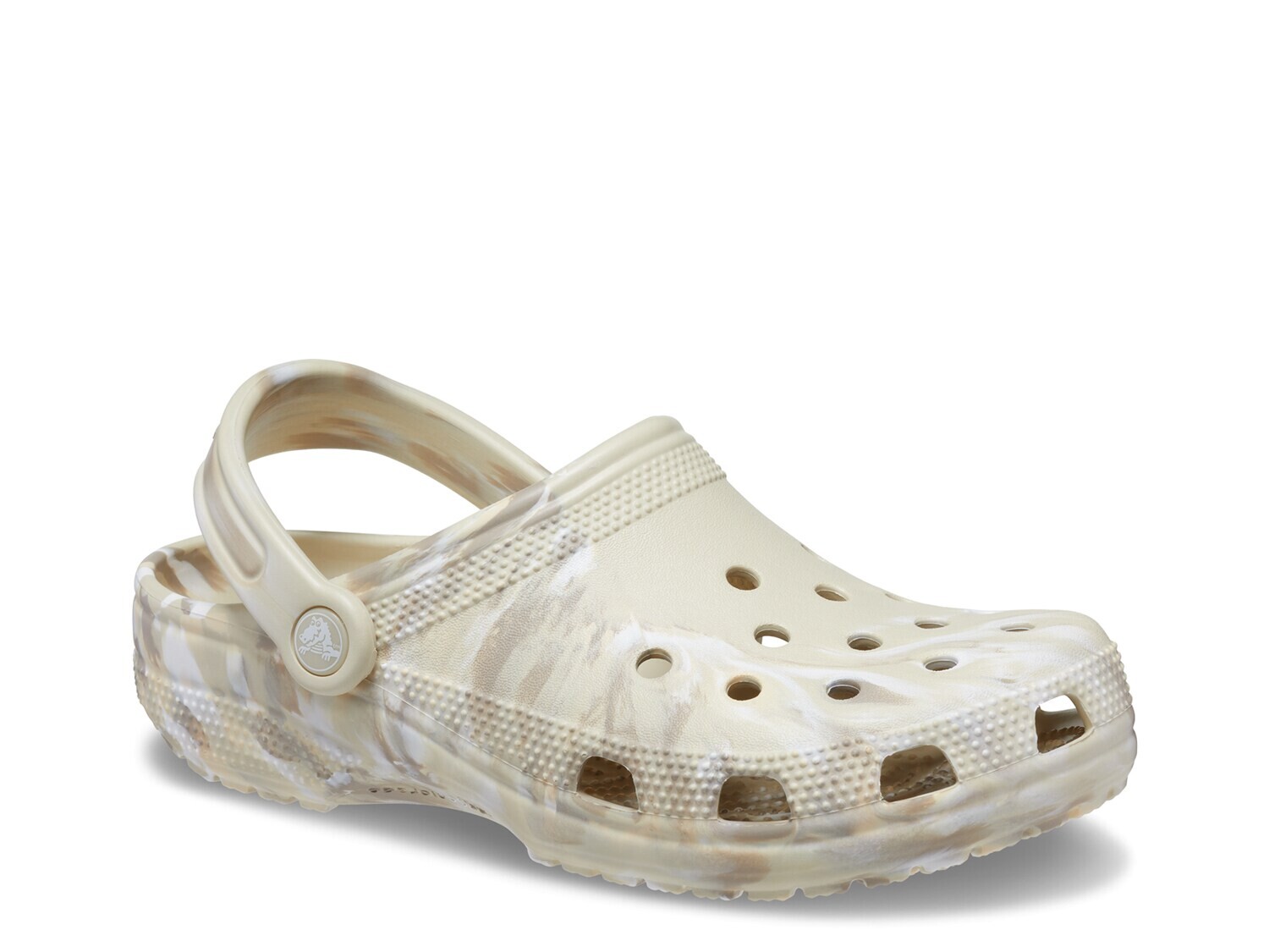 

Сабо Crocs Marbled, айвори/мультиколор