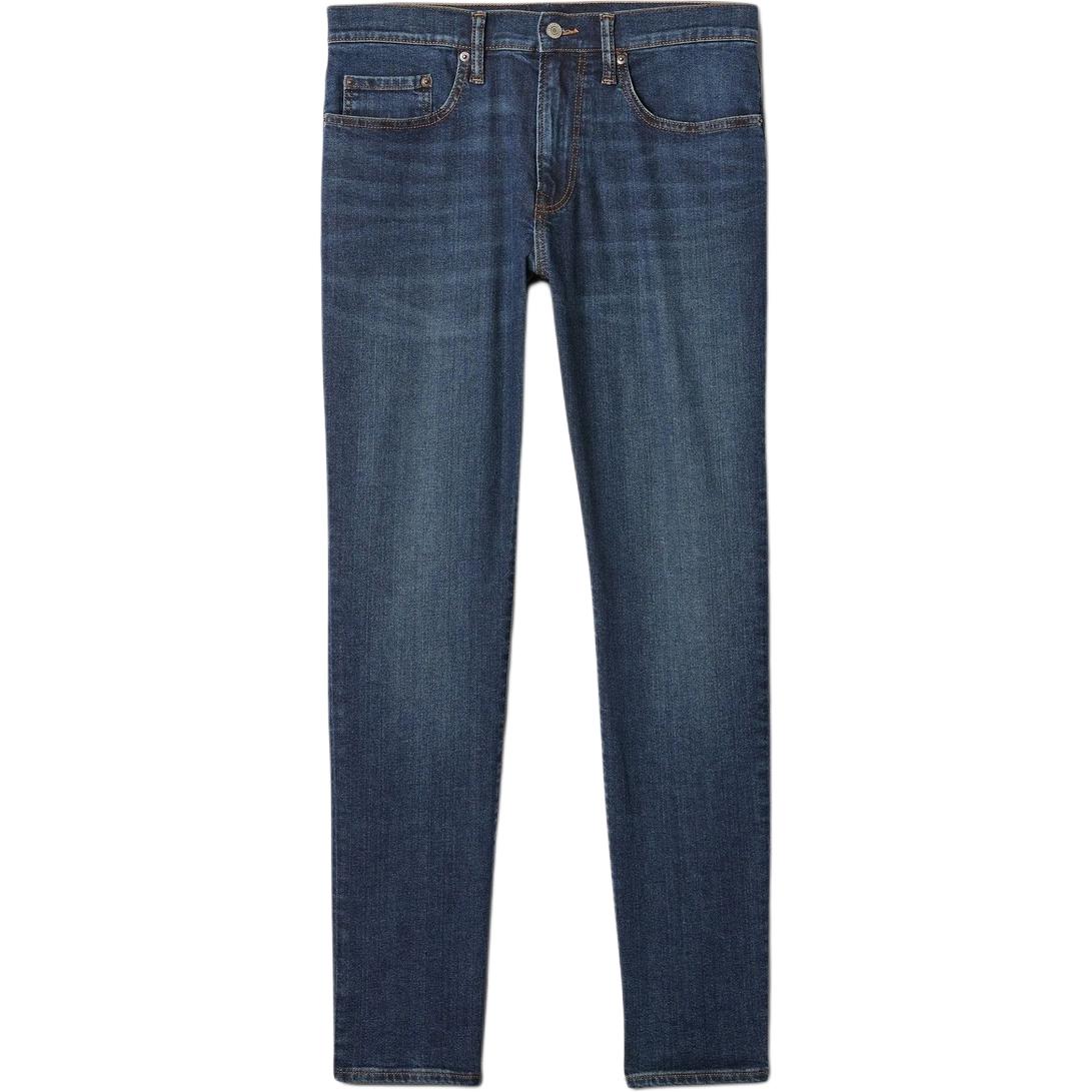 

Джинсы мужские темные потертые умеренно GAP, темно color washed