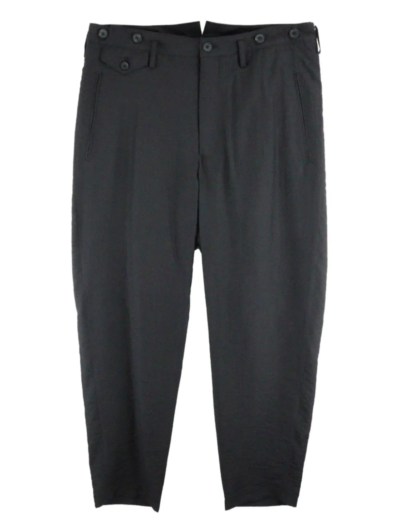 

Широкие брюки Yohji Yamamoto, черный