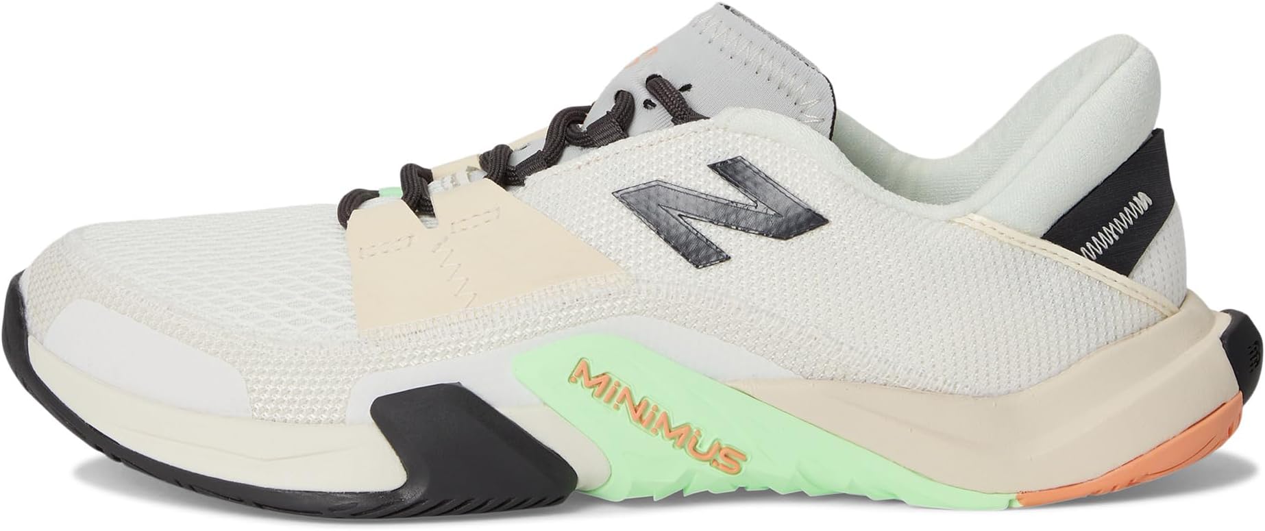 Кроссовки New Balance Minimus TR V2, цвет White/Black/Lab Green — фото 4