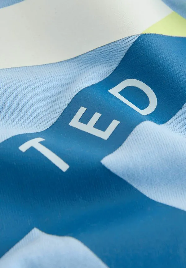Футболка стандартного кроя с графическим принтом и буквами. Baker By Ted Baker, Light Blue — фото 3
