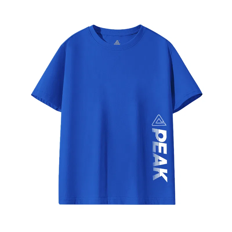 Футболка детская PEAK королевский синий/розовый