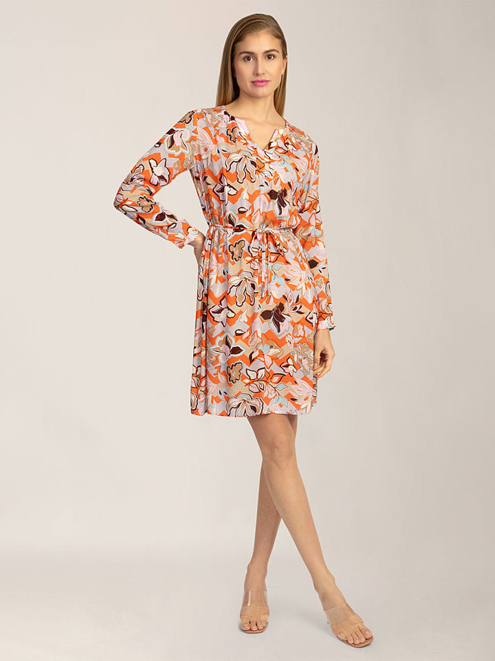 

Короткое платье APART, цвет rosa/orange