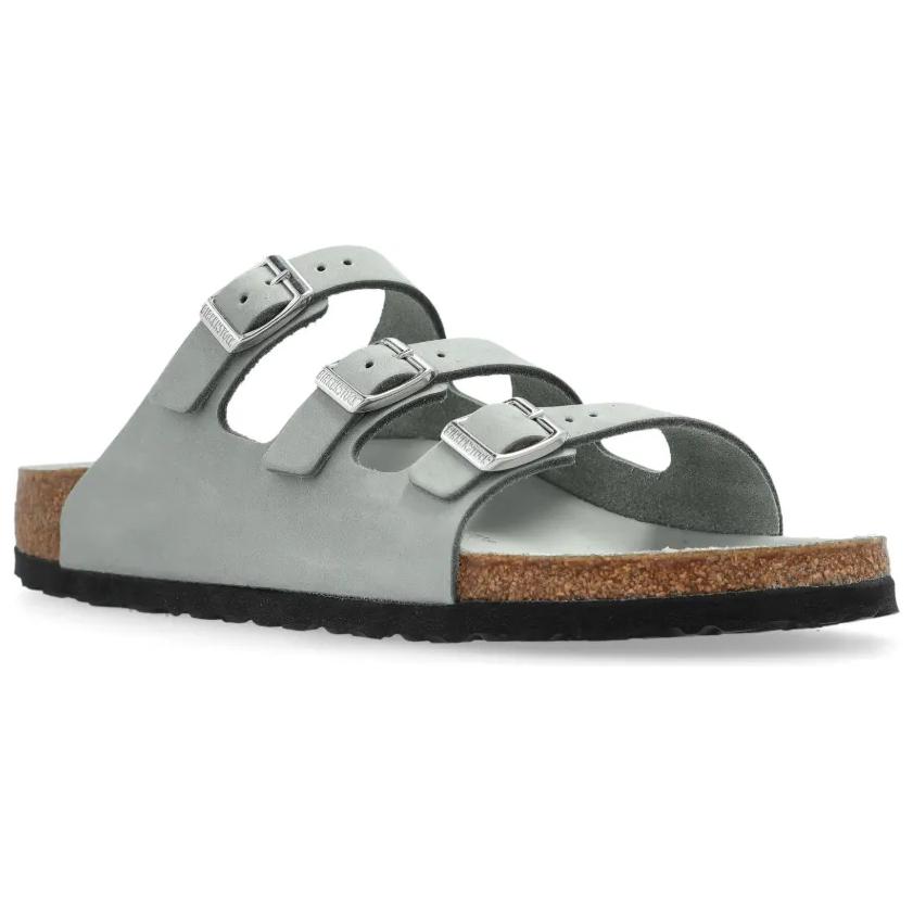 Birkenstock Флорида Слайды Женские Серые, цвет Gray — фото 2