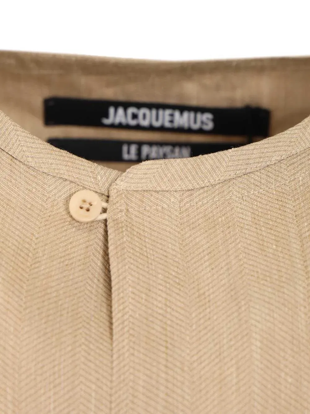 Рубашка Пастро с пуговицами Jacquemus, нейтральный — фото 4