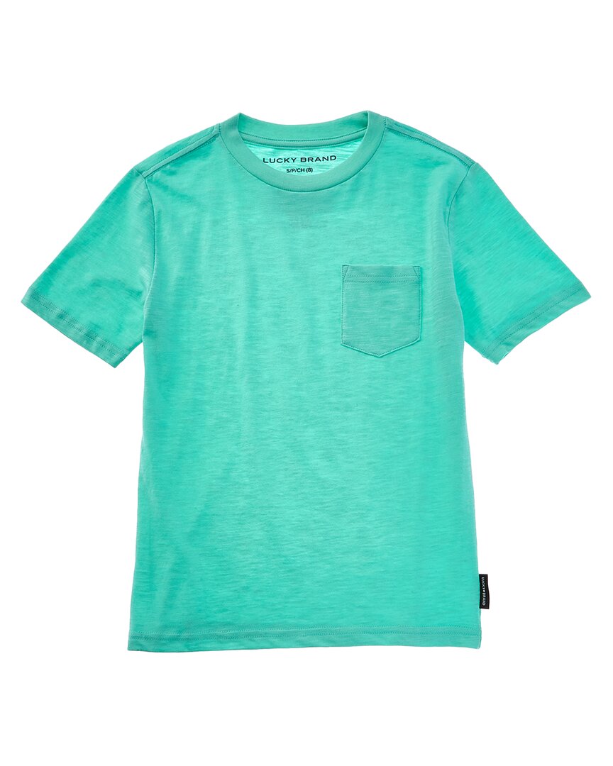 

Футболка Lucky Brand Slub, зеленый