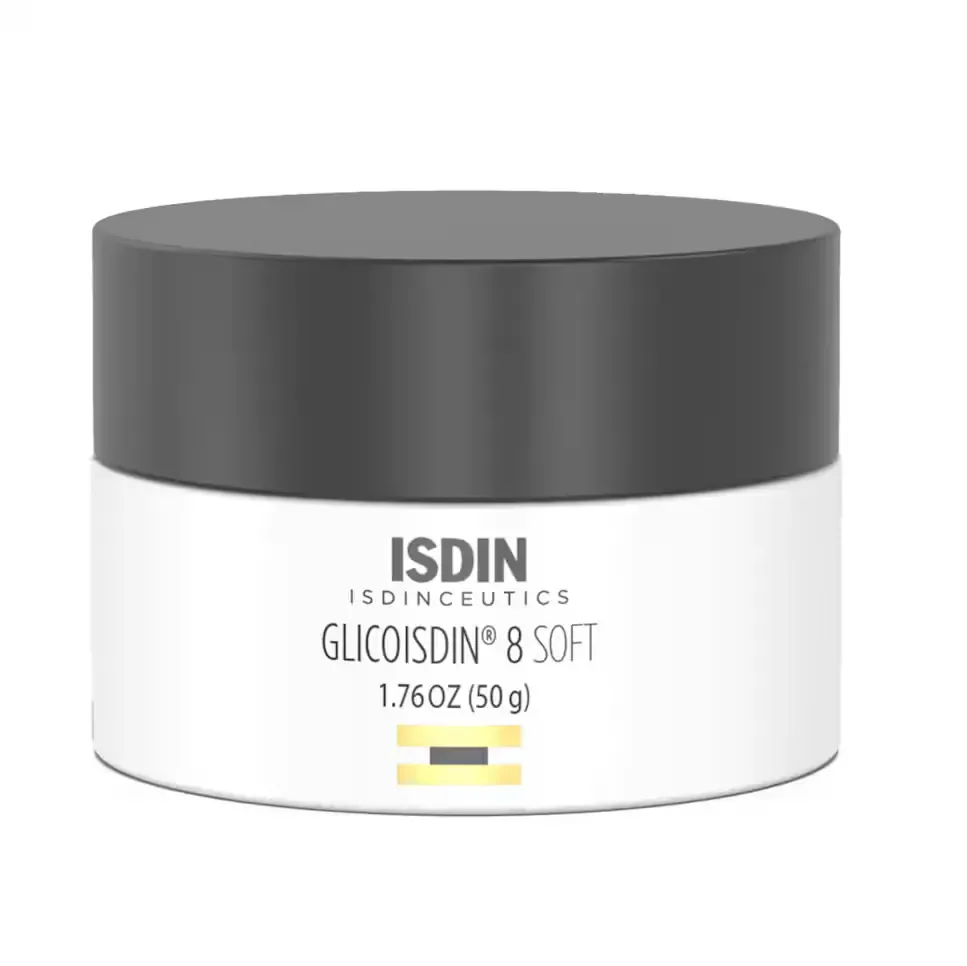 Крем для лица с эффектом пилинга Glicoisdin 8% 50 мл Isdinceutics
