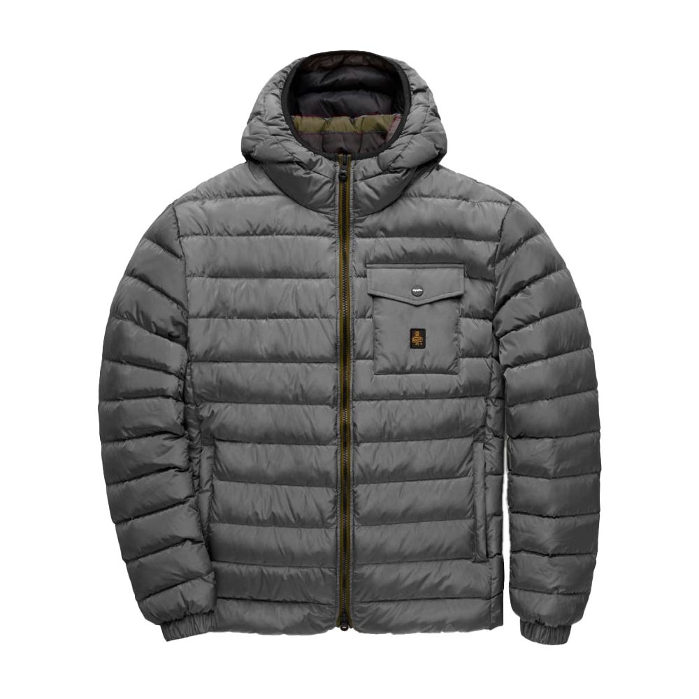 

Куртка мужская из серого нейлона Refrigiwear