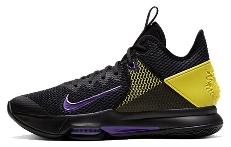 

Баскетбольные кроссовки унисекс Nike Lebron Witness 4 Ep ' Lakers', черный