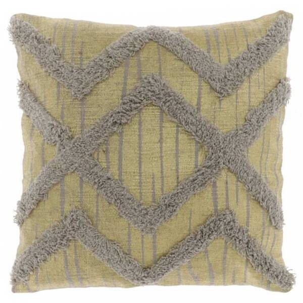 

Декоративная подушка Unique Living Vinny, 45x8x45 см, серый