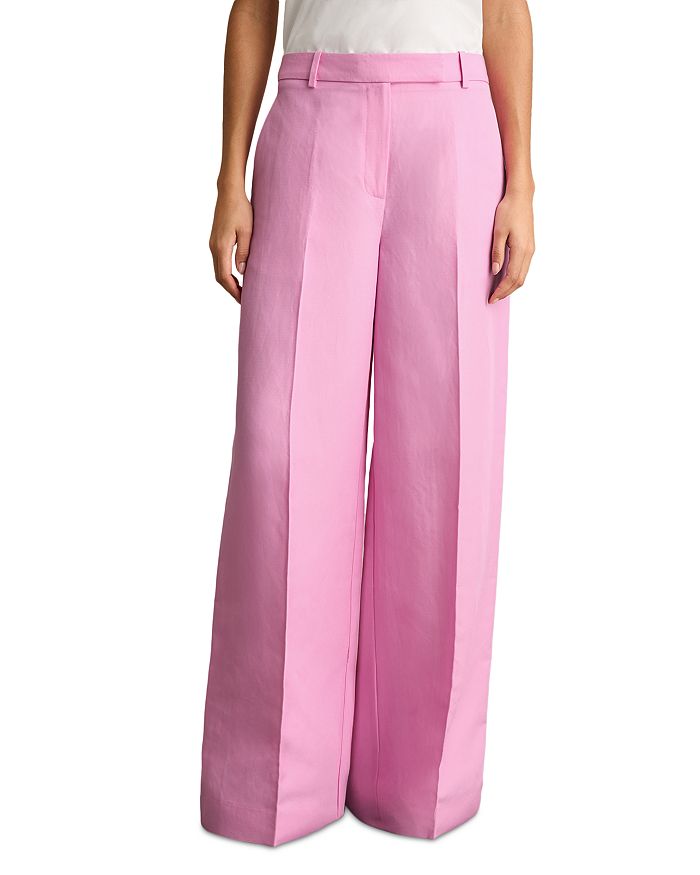 

Рейн Широкие Брюки REISS, розовый
