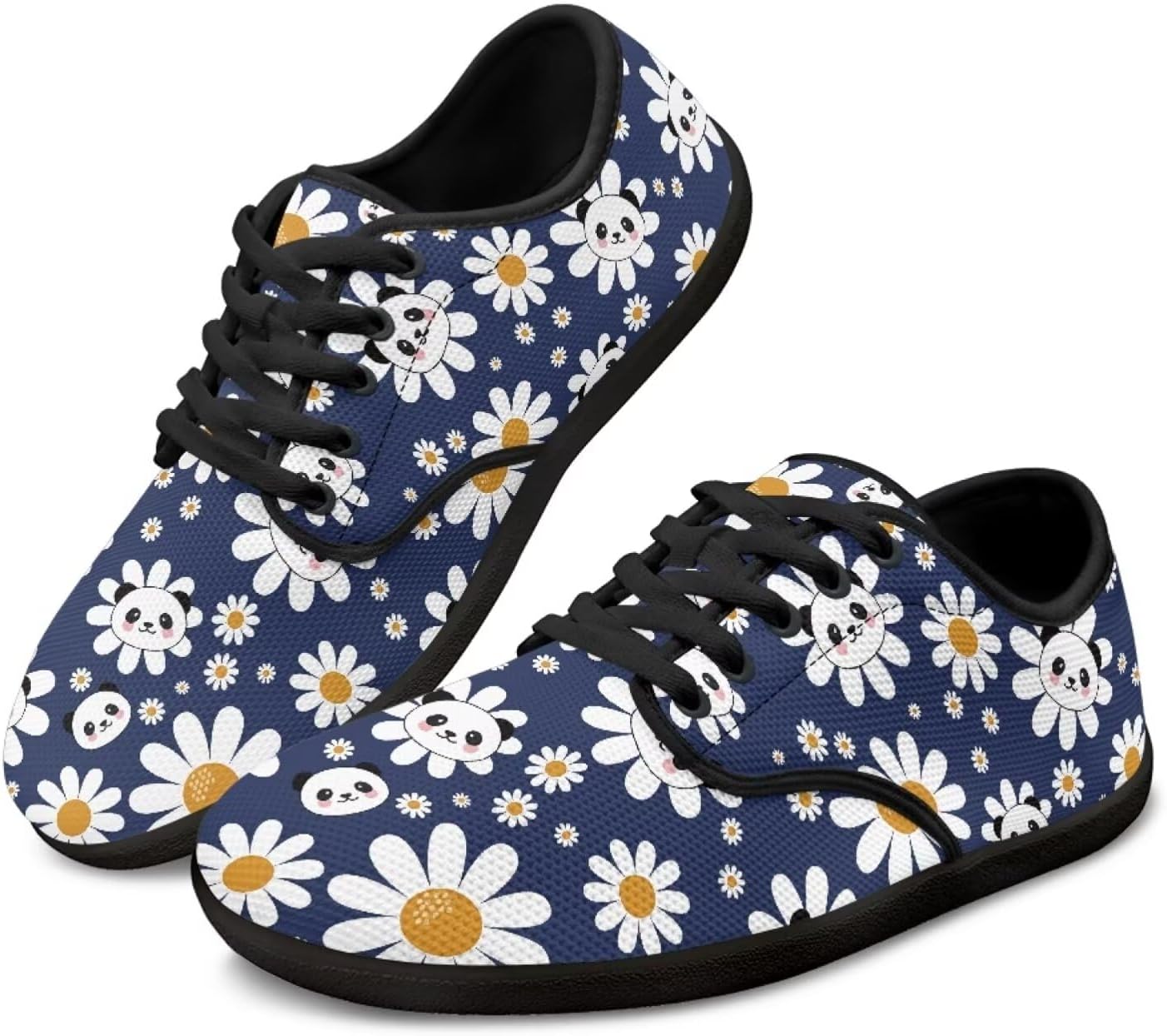 

Кроссовки на шнуровке с графическим принтом Chaqlin, Panda&daisy