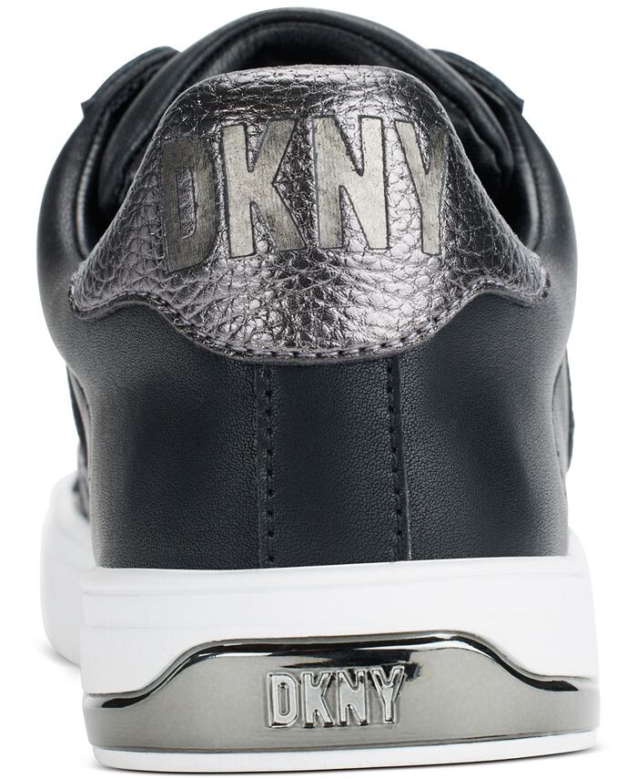 Женские низкие кеды Abeni на шнуровке DKNY, черный — фото 3