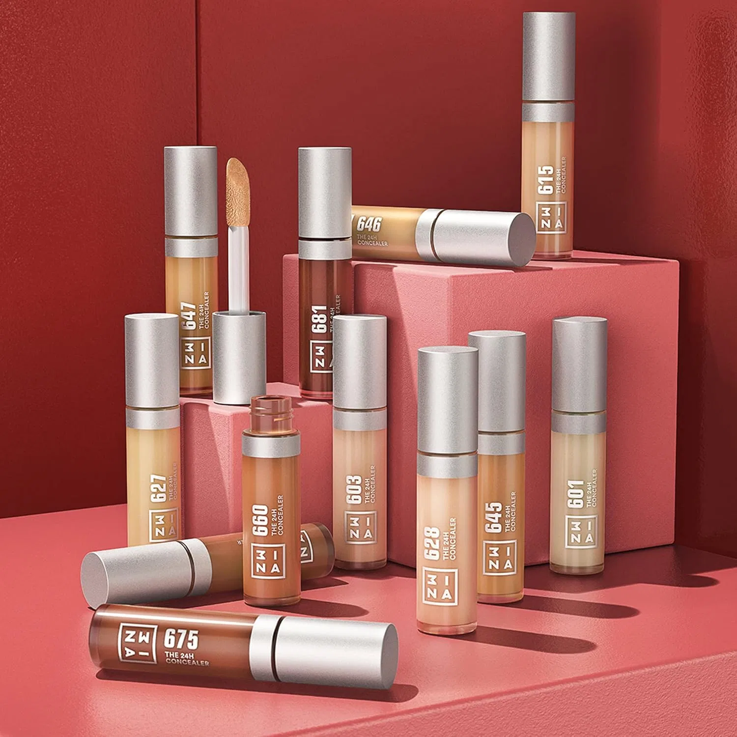 Жидкий консилер «The 24H Concealer 647» от 3INA MAKEUP 3Ina — фото 4