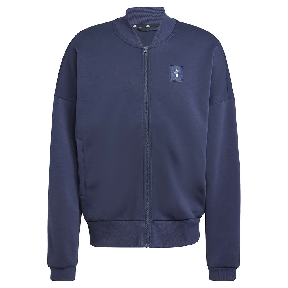 Спортивная куртка adidas Juventus SZN Doubleknit, синий/серый — фото 3