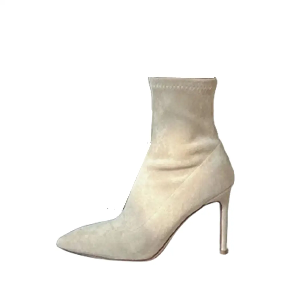 

Ботильоны женские телесного цвета Abcfjg, цвет Nude (10 cm)
