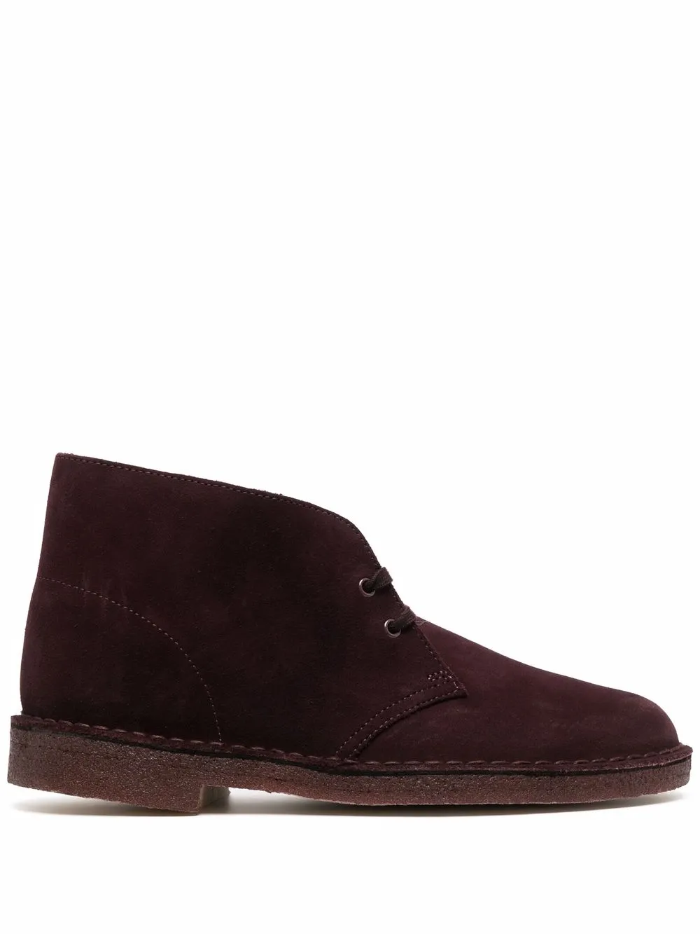 

Ботинки на шнуровке Clarks Originals, фиолетовый