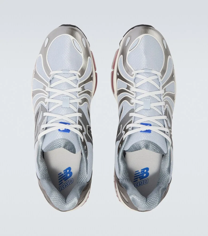 Кроссовки 1890 года New Balance, серебро — фото 4