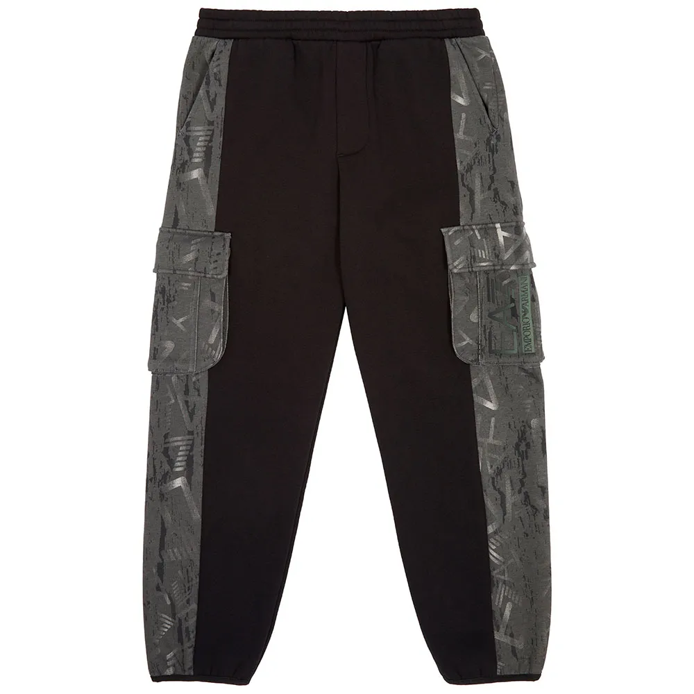 

Брюки EA7 EMPORIO ARMANI Train Visibility Ch Graphic Coft sweat, черный