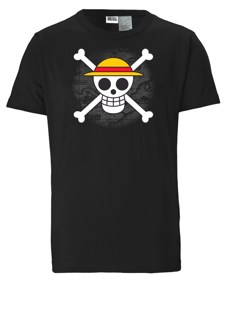 

Футболка LOGOSHIRT Shirt One Piece - Skull, черный