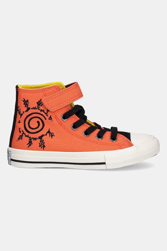 Детские кеды CTAS 1V HI X NARUTO Converse, оранжевый — фото 2