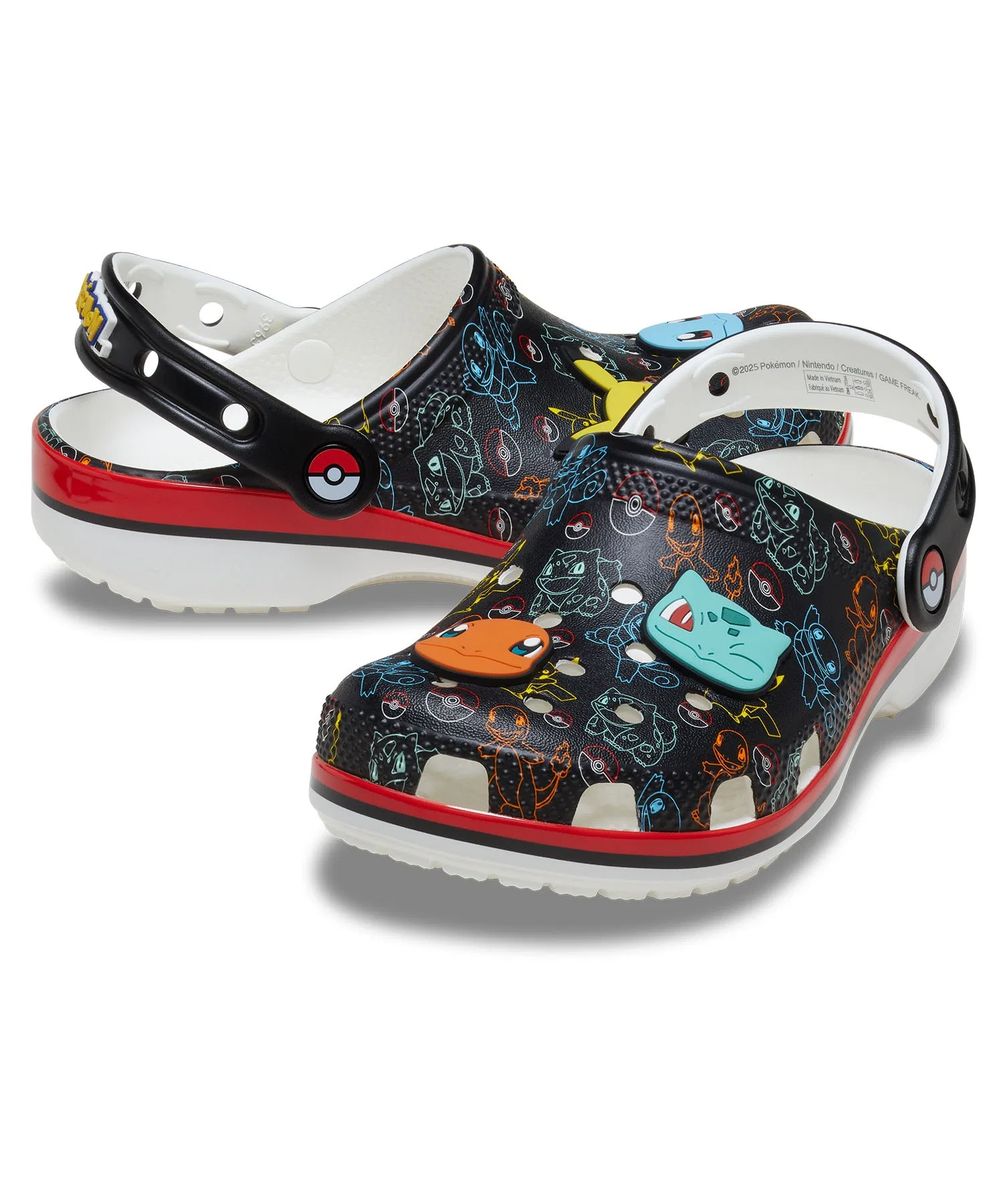 Детские сандалии Crocs Pokemon Classic 211344-90H