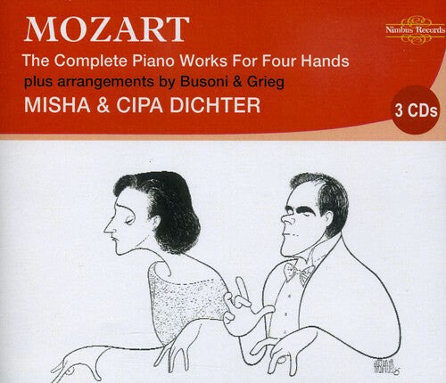 

CD диск Mozart / Dichter, Misha & Cipa: Complete Piano Works for Four Hands