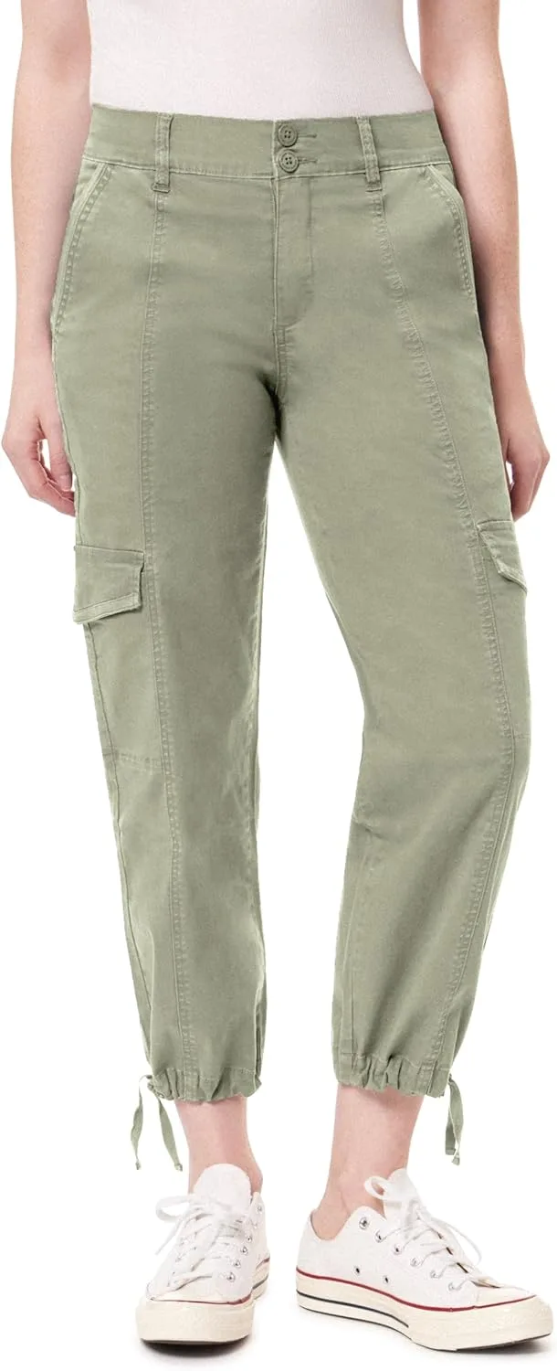 

kensie джинсы для женщин Mid Rise Stretch Twill с кулиской и карманами