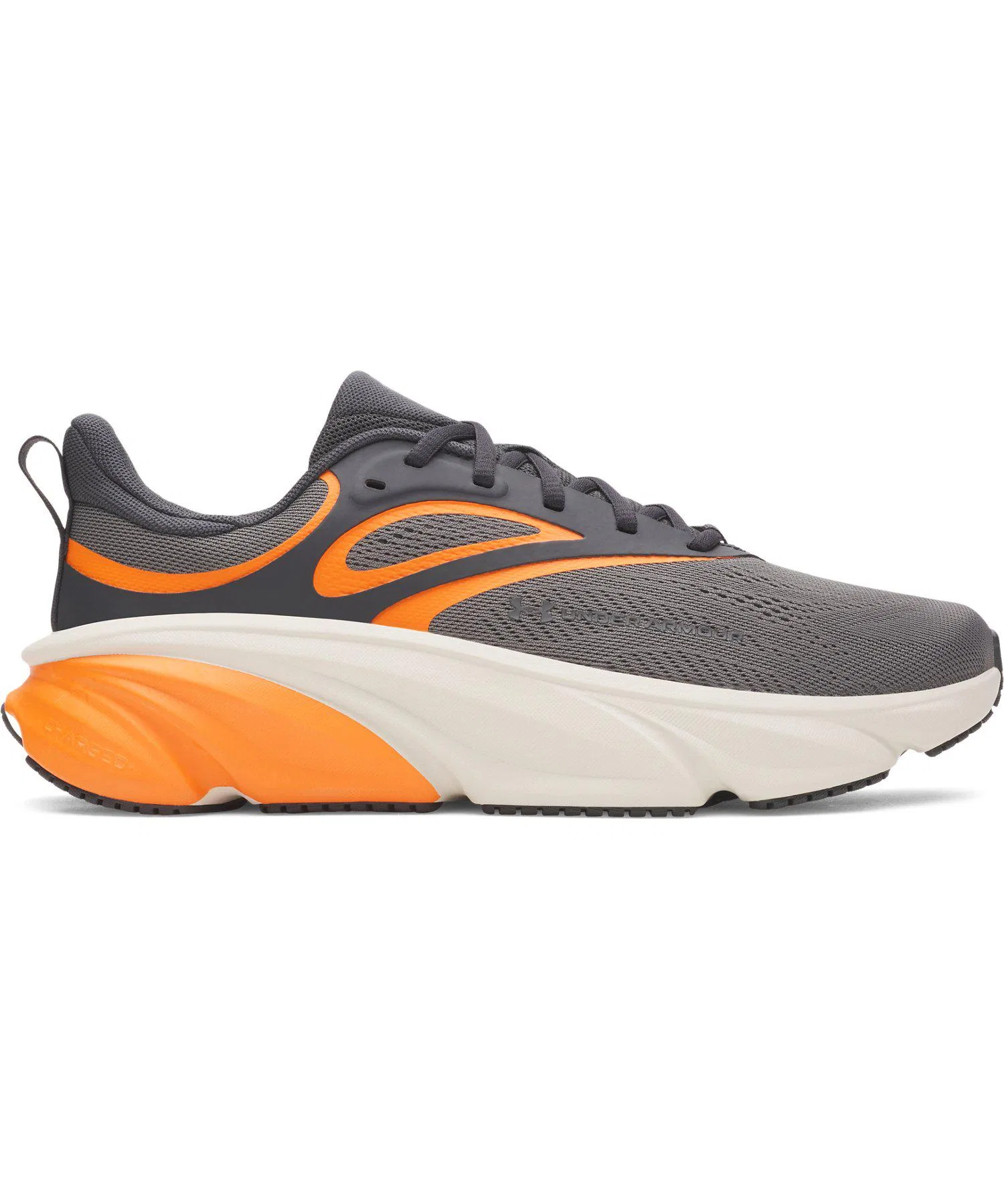 Мужские кроссовки для бега UNDER ARMOUR UA Rogue 6 Wide серые с белым