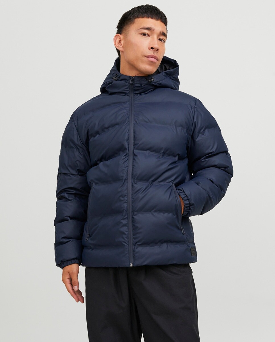 

Мужская стеганая куртка Jack & Jones, темно-синий